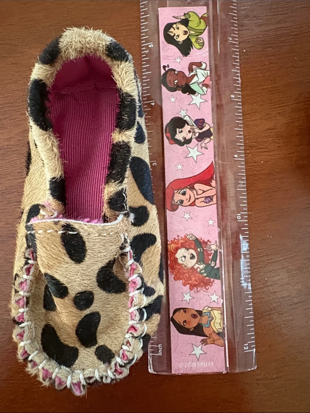 Baby Leopard Print Slip-On Moccasins - Pink Lining
